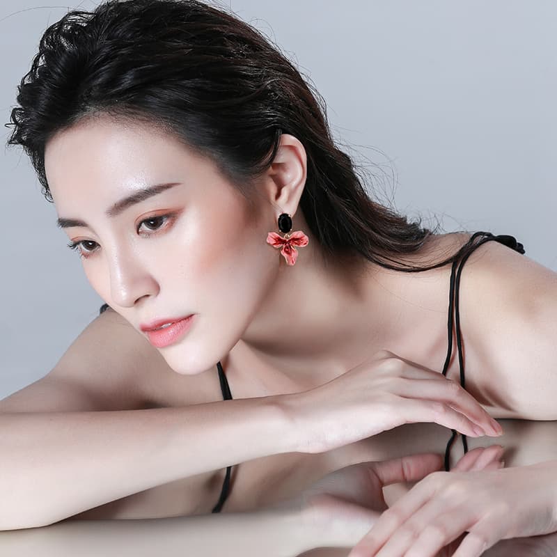 Серьги Серьги QLADY Серебряные игла S925 пробы женские - изображение 5