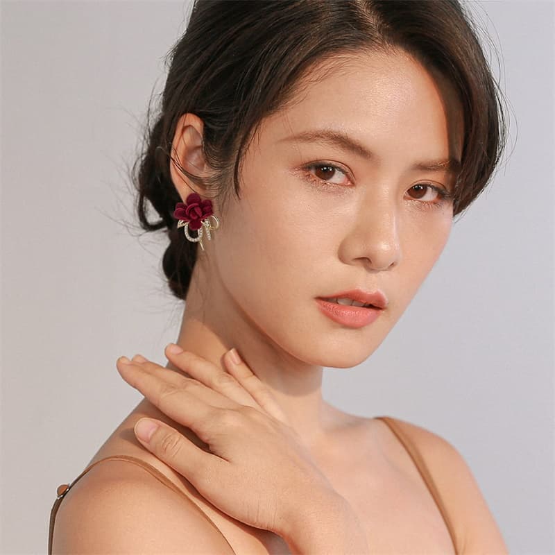 Серьги Серьги QLADY Серебряные игла S925 пробы женские - изображение 3