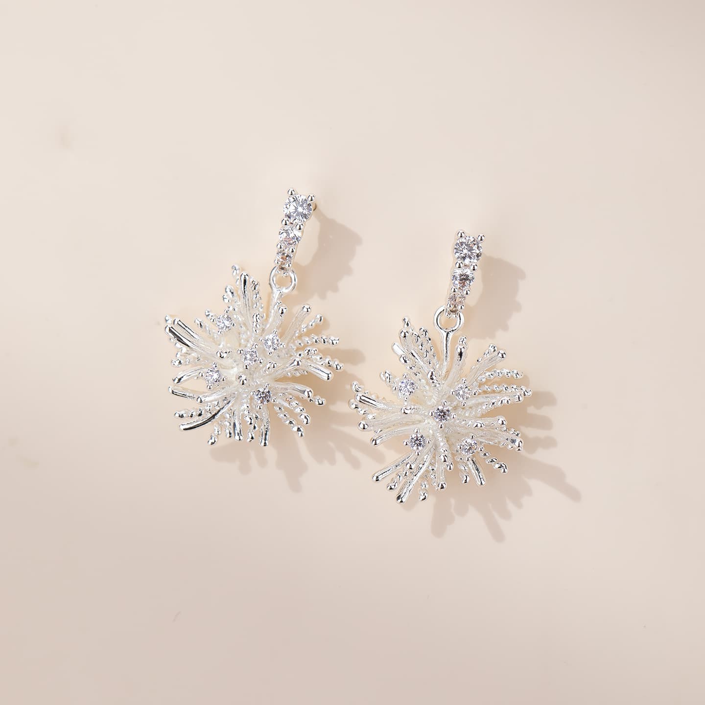 Серьги QLADY Сплав Серебряная игла 925 пробы Серьги Женские - изображение 5