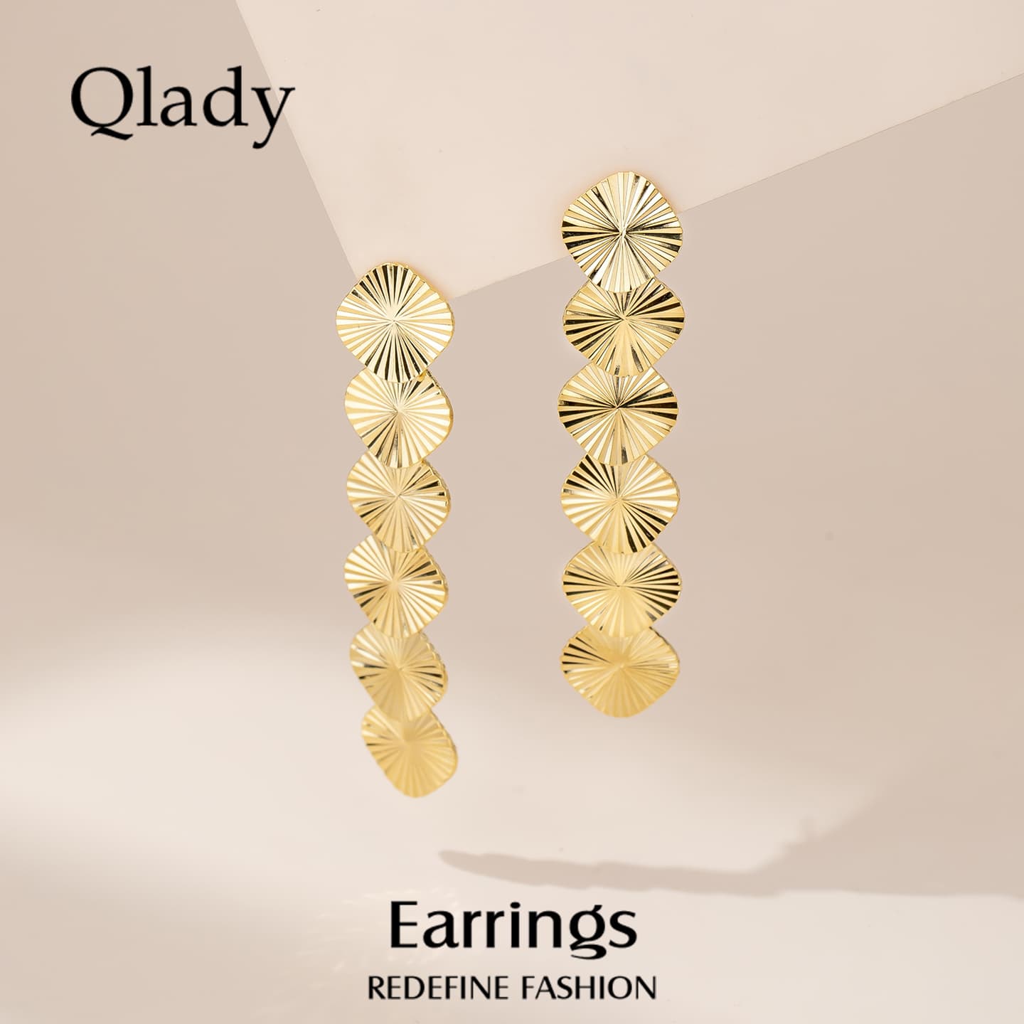 Серьги QLADY Сплав Серьги Унисекс - изображение 2