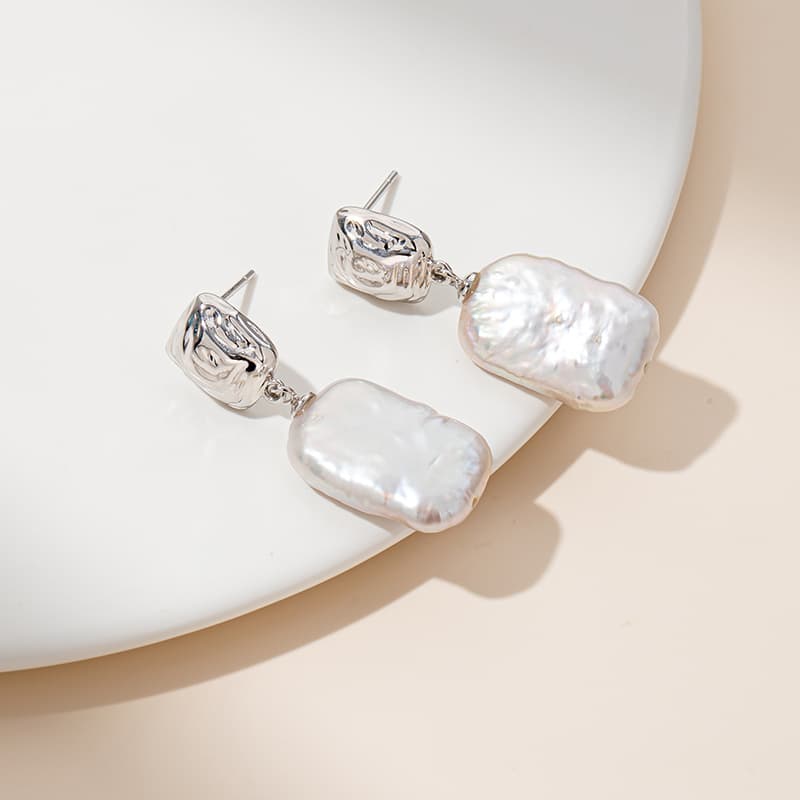 Серьги Серьги QLADY 925S из стерлингового серебра с серебряной иглой женские - изображение 2