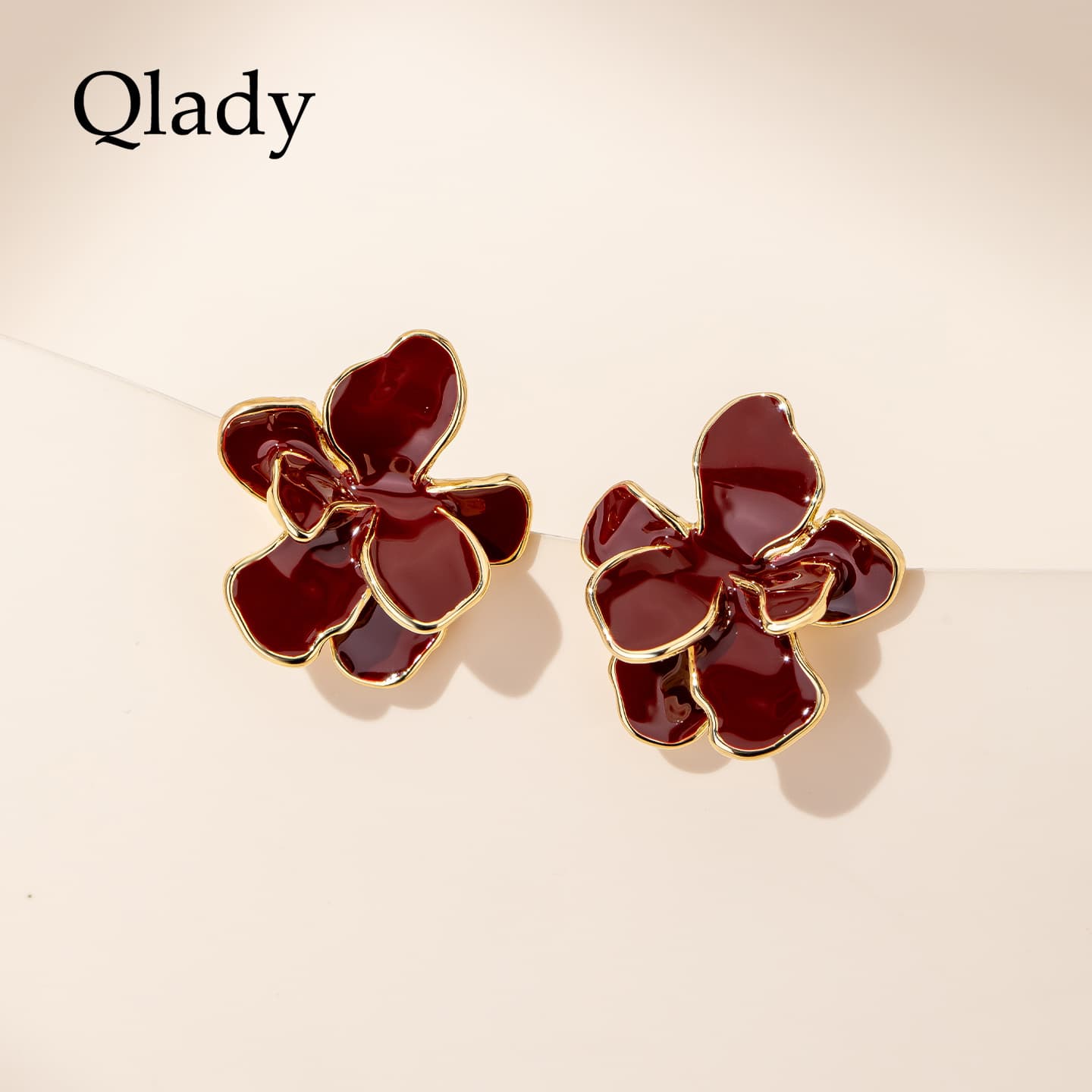 Серьги Серьги-гвоздики QLADY из серебра 925 пробы унисекс - изображение 2