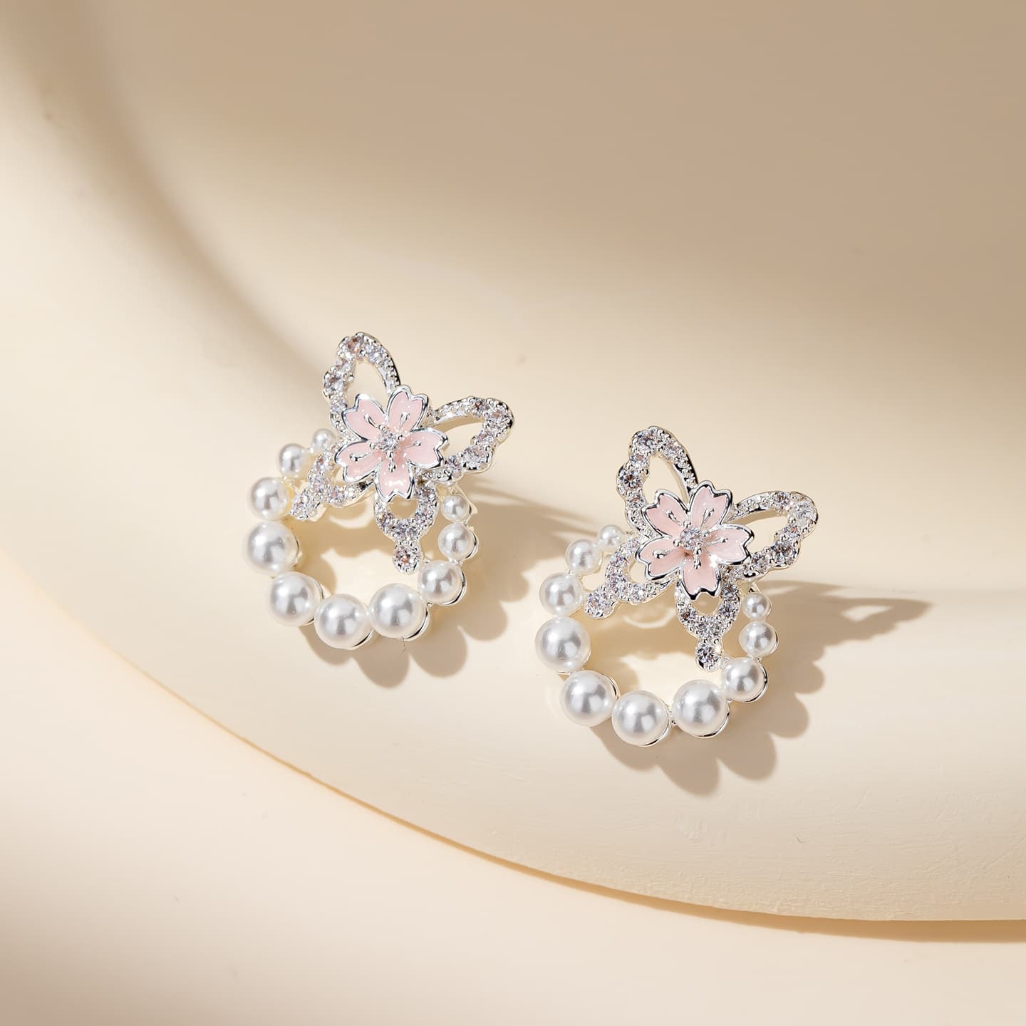 Серьги Серьги QLADY из серебра 925 пробы женские - изображение 6