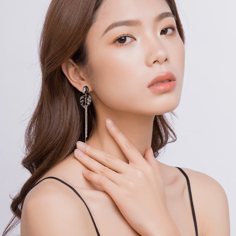 Серьги QLADY Серебряные игла S925 пробы женские - изображение 5