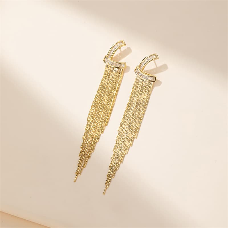 Серьги Серьги QLADY из серебра 925 пробы женские - изображение 6
