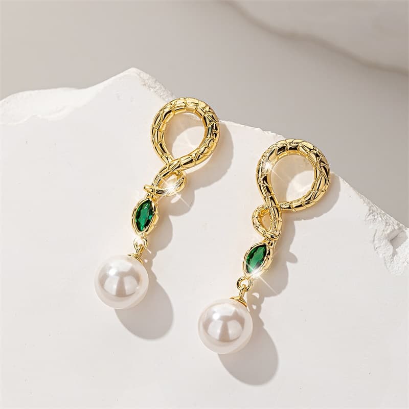 Серьги Серьги QLADY Серебряные игла S925 пробы женские - изображение 2
