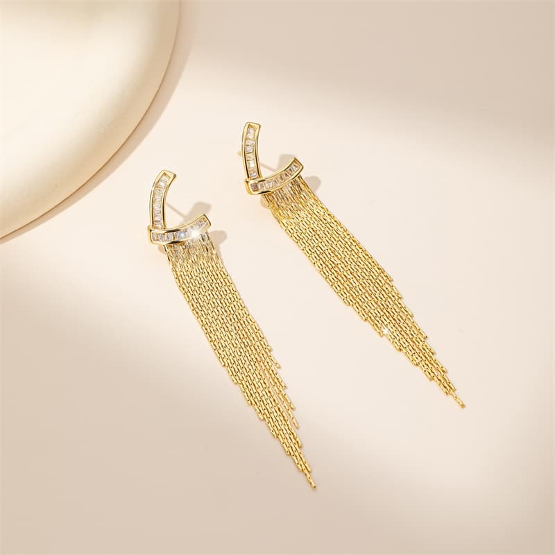 Серьги Серьги QLADY из серебра 925 пробы женские - изображение 5