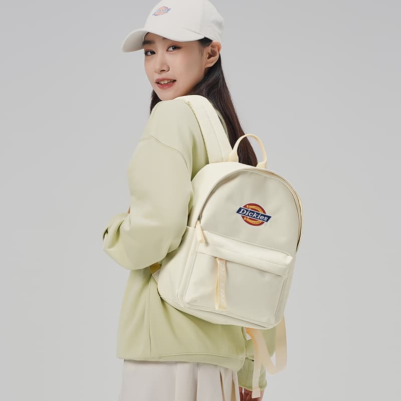 Рюкзак Dickies Полиэстер Рюкзак Маленький Унисекс Розовый Синий Кремовый Желтый Красный Бежевый Абрикос - изображение 5