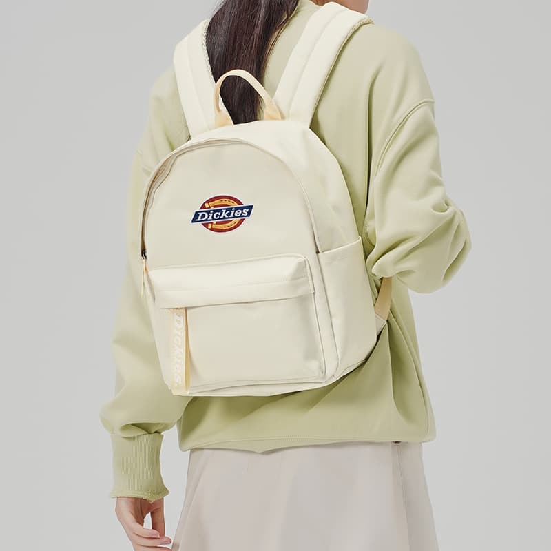 Рюкзак Dickies Полиэстер Рюкзак Маленький Унисекс Розовый Синий Кремовый Желтый Красный Бежевый Абрикос - изображение 4