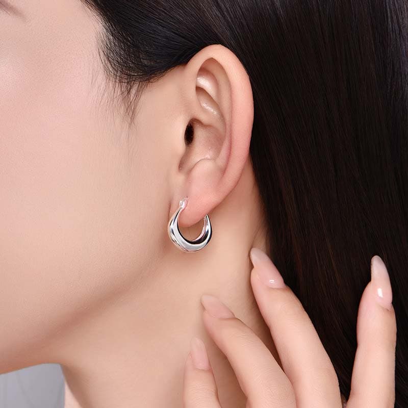 Серьги Xuanman U INS S925 - изображение 3