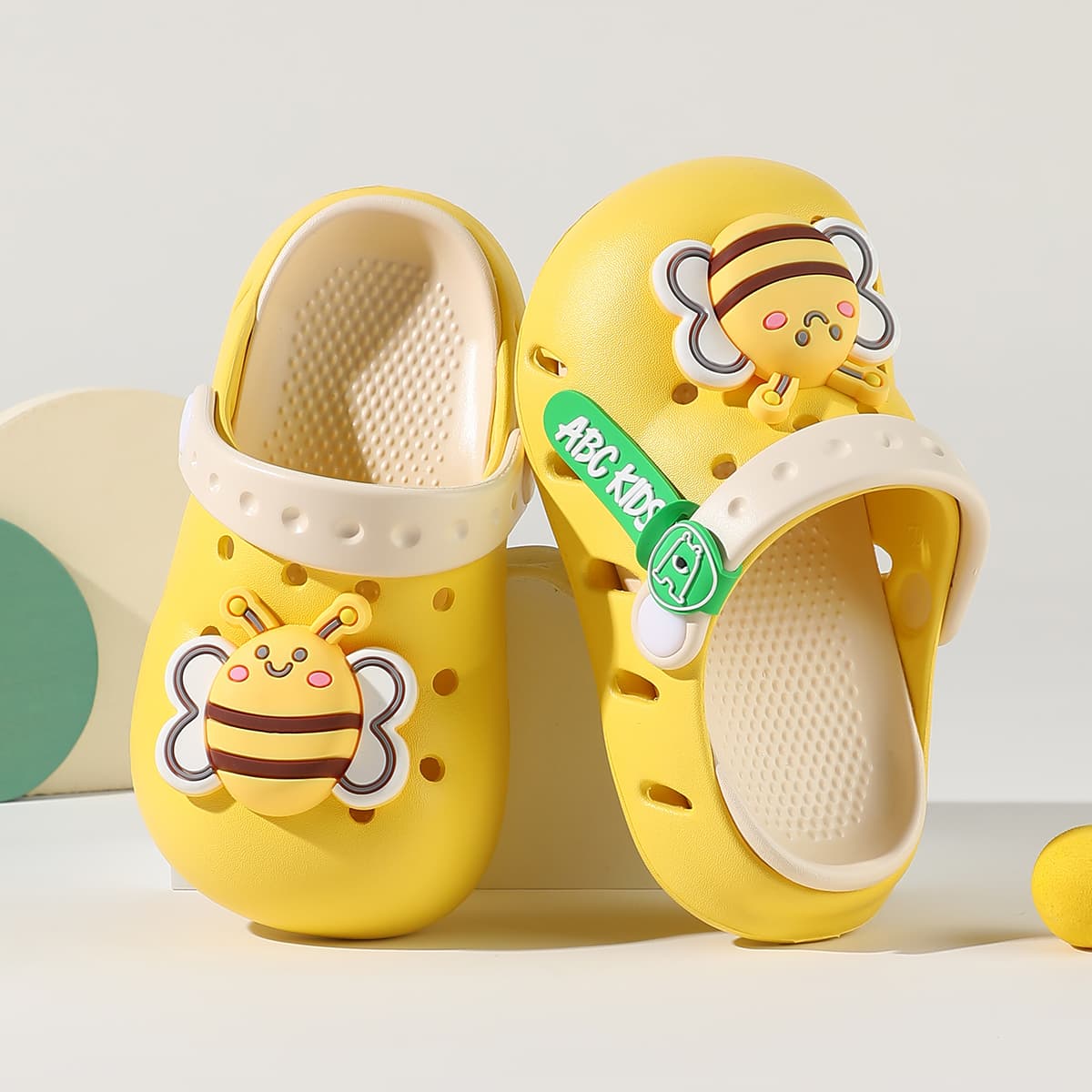 ABC KIDS Детский ЭВА Сборка и Разборка Перфорированный ЦВЕТНЫЙ Милый Дизайн Животных Мультяшный Узор - изображение 2