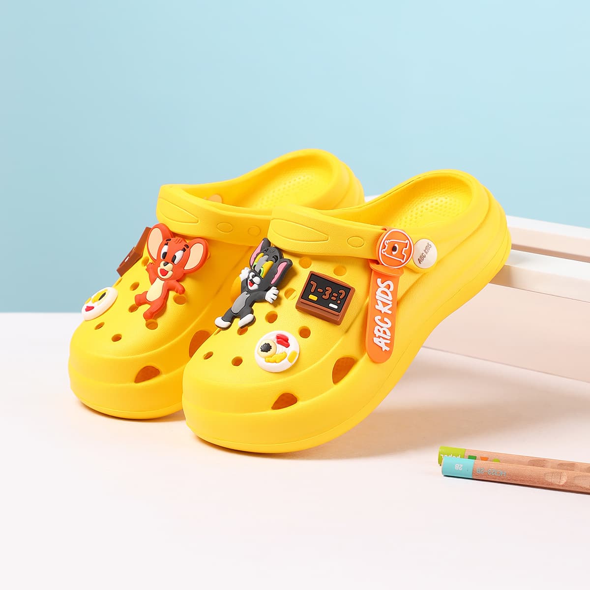 ABC KIDS Противоскользящие анти-КИК абразионное сопротивление дышащие амортизация и легкость тапочки для детей - изображение 5