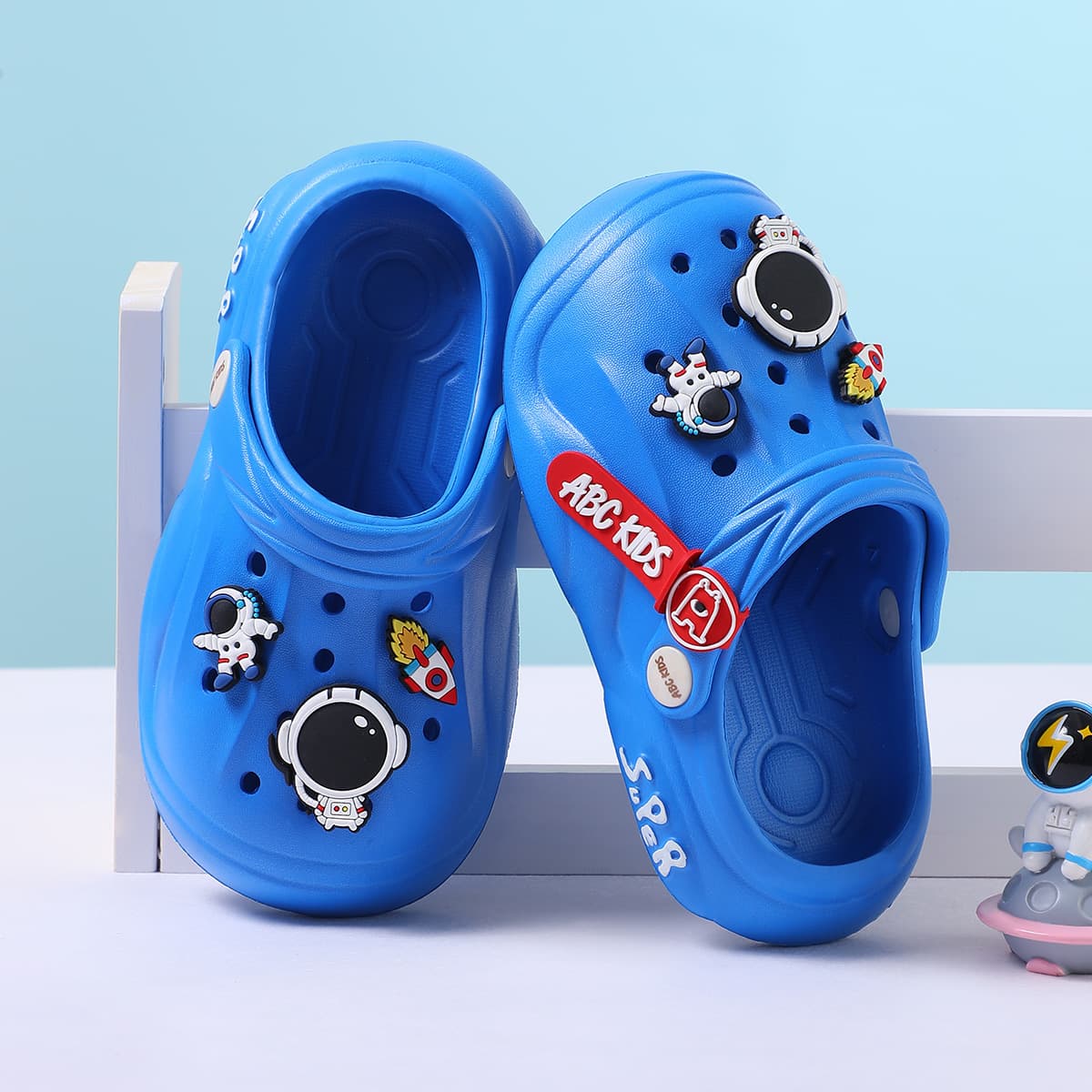ABC KIDS Противоскользящие анти-КИК абразионное сопротивление дышащие амортизация и легкость детские домашние тапочки - изображение 4