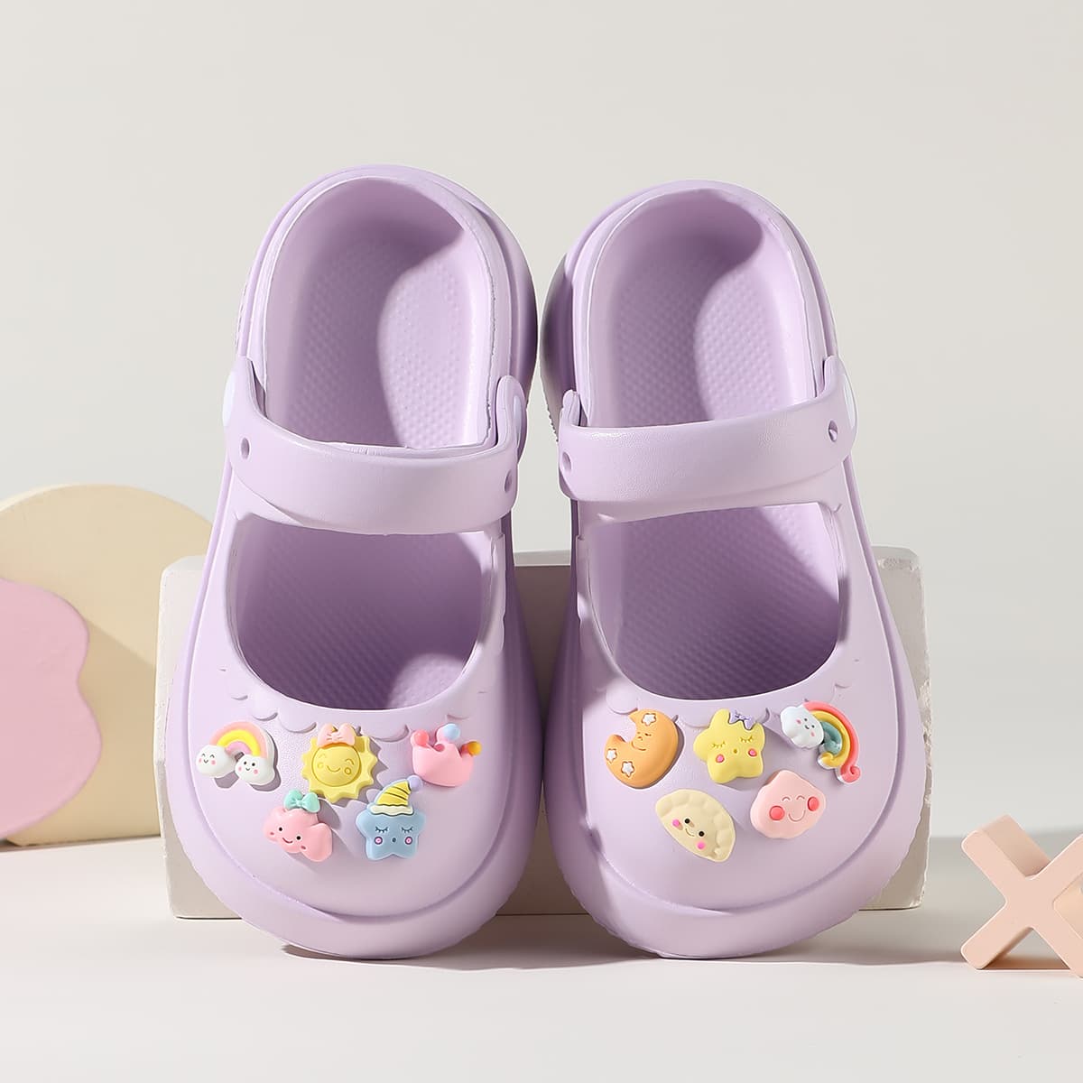 ABC KIDS Противоскользящие анти-КИК абразионное сопротивление дышащие амортизация и легкость детские домашние тапочки - изображение 4