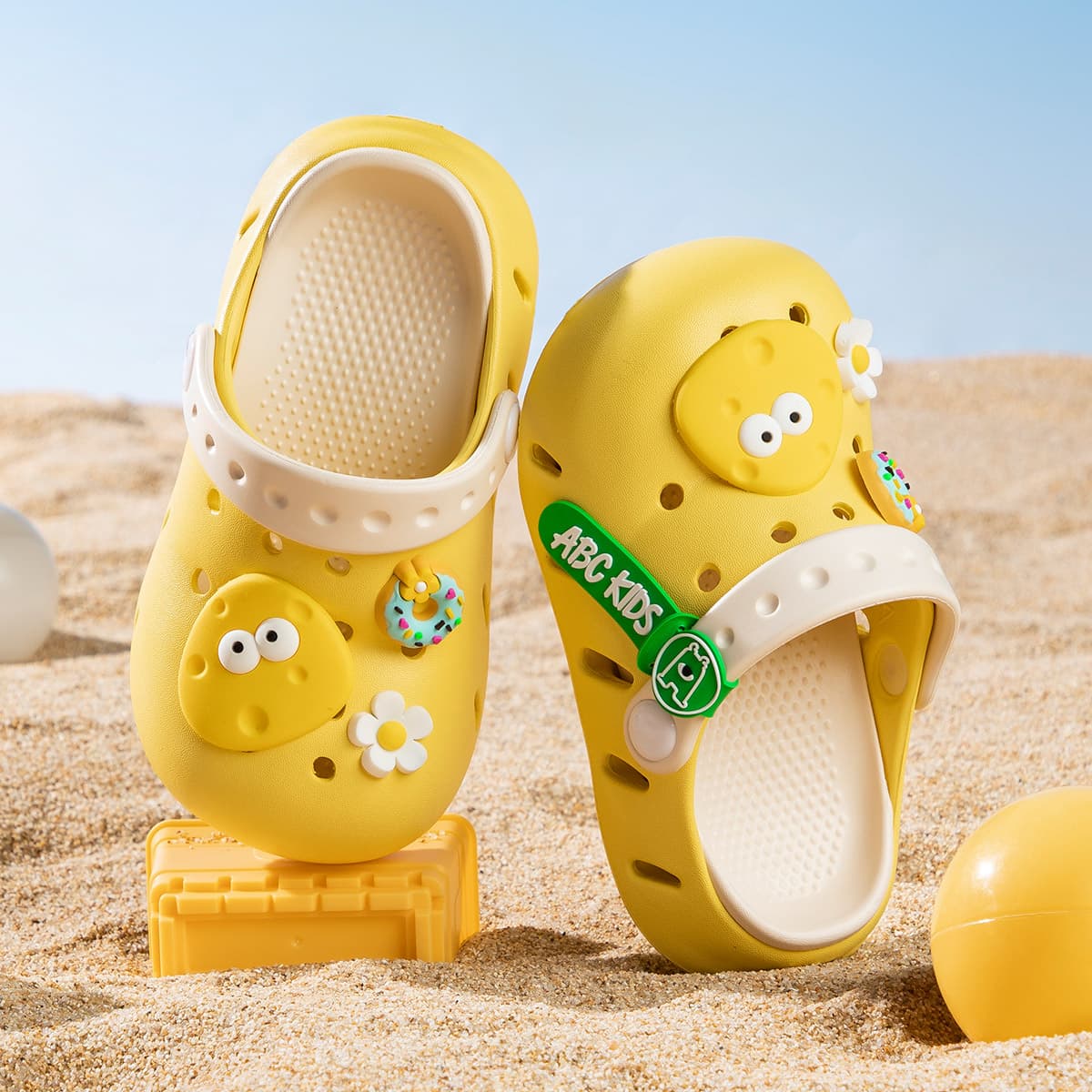 ABC KIDS Анти-КИК Износостойкие Амортизирующие и Легкие Тапочки для Детей - изображение 3