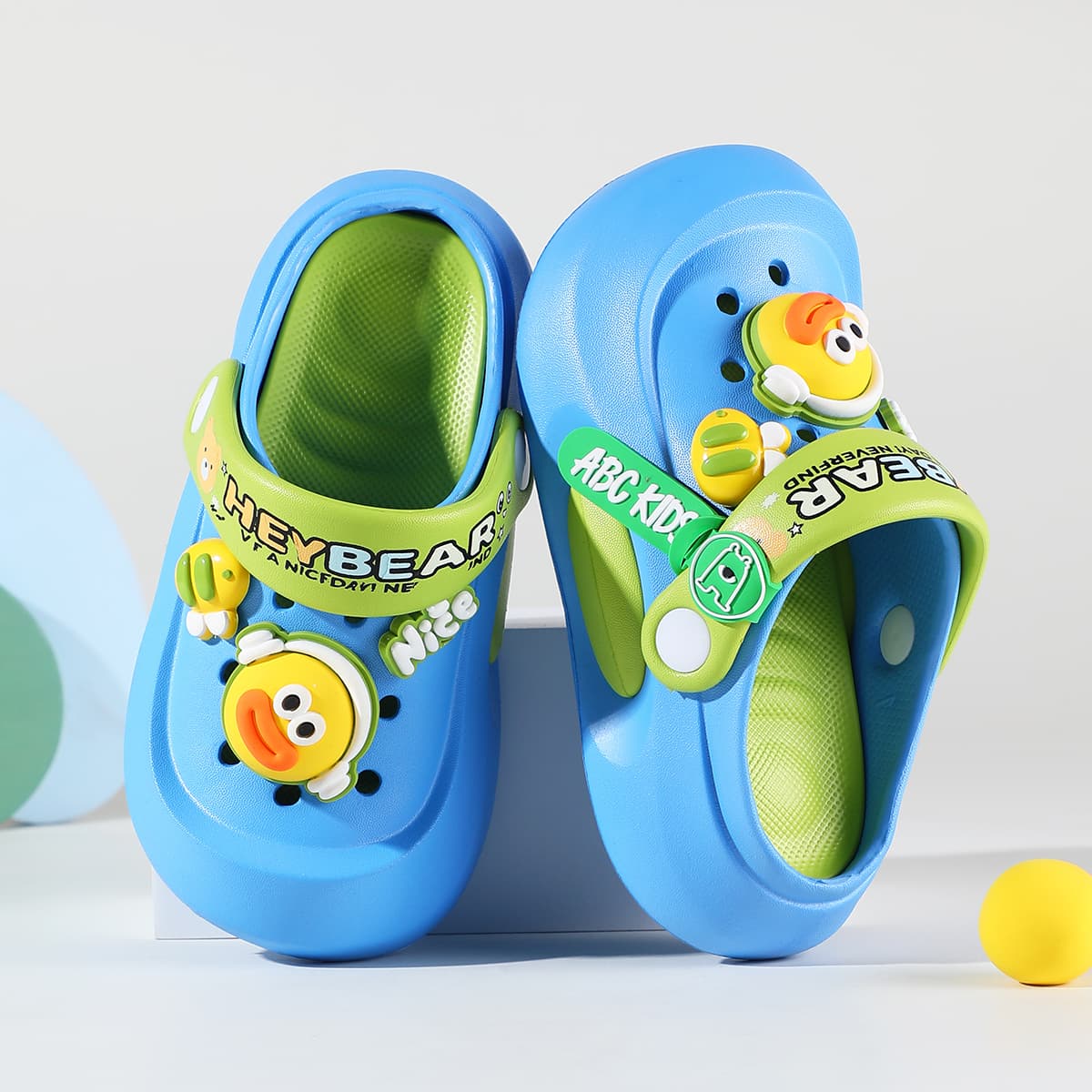 ABC KIDS Противоскользящие анти-КИК абразионное сопротивление дышащие амортизация и легкость детские домашние тапочки - изображение 3
