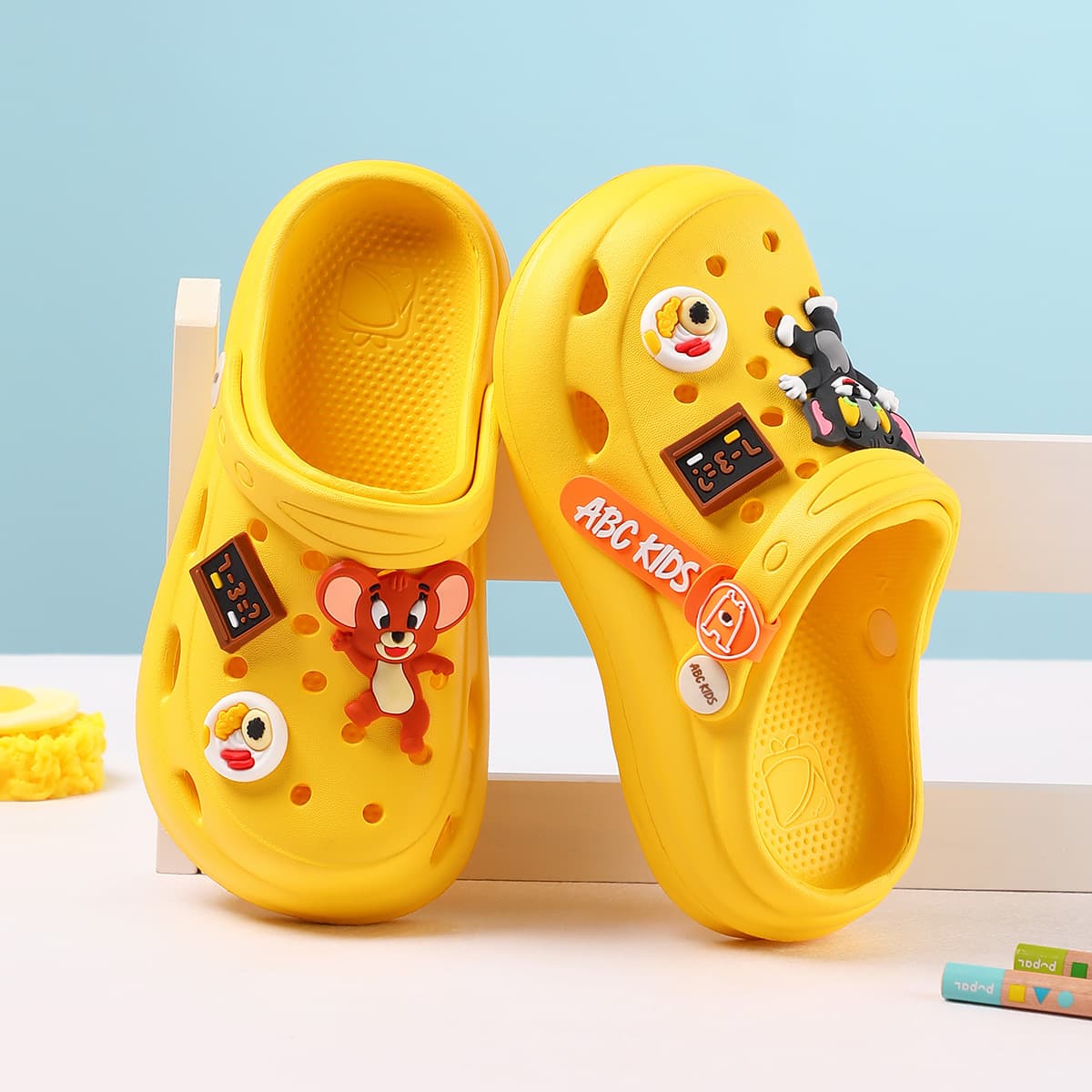 ABC KIDS Противоскользящие анти-КИК абразионное сопротивление дышащие амортизация и легкость тапочки для детей - изображение 4
