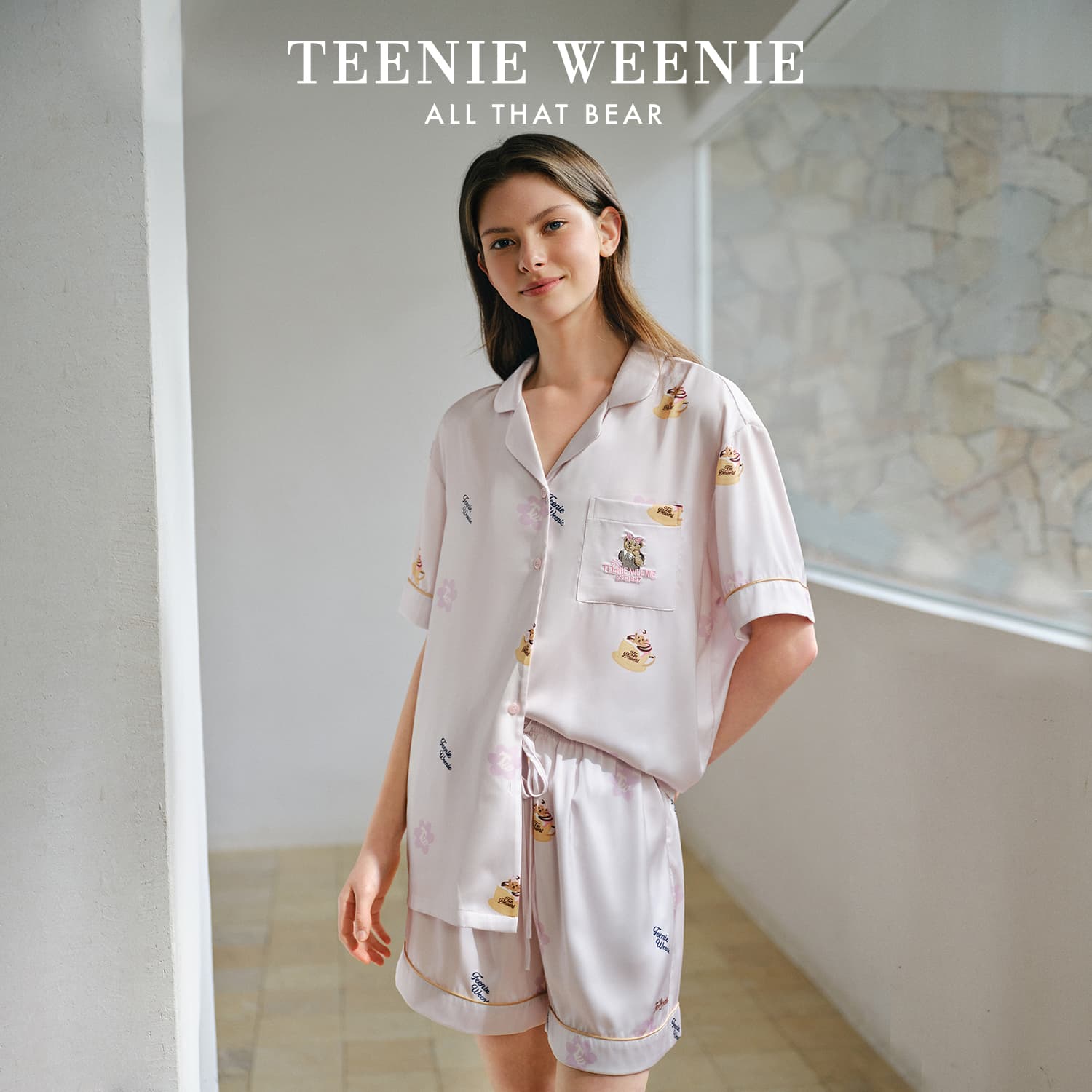 Пижама Teenie Weenie Пижамный комплект Magic Цветочный Женский - изображение 2