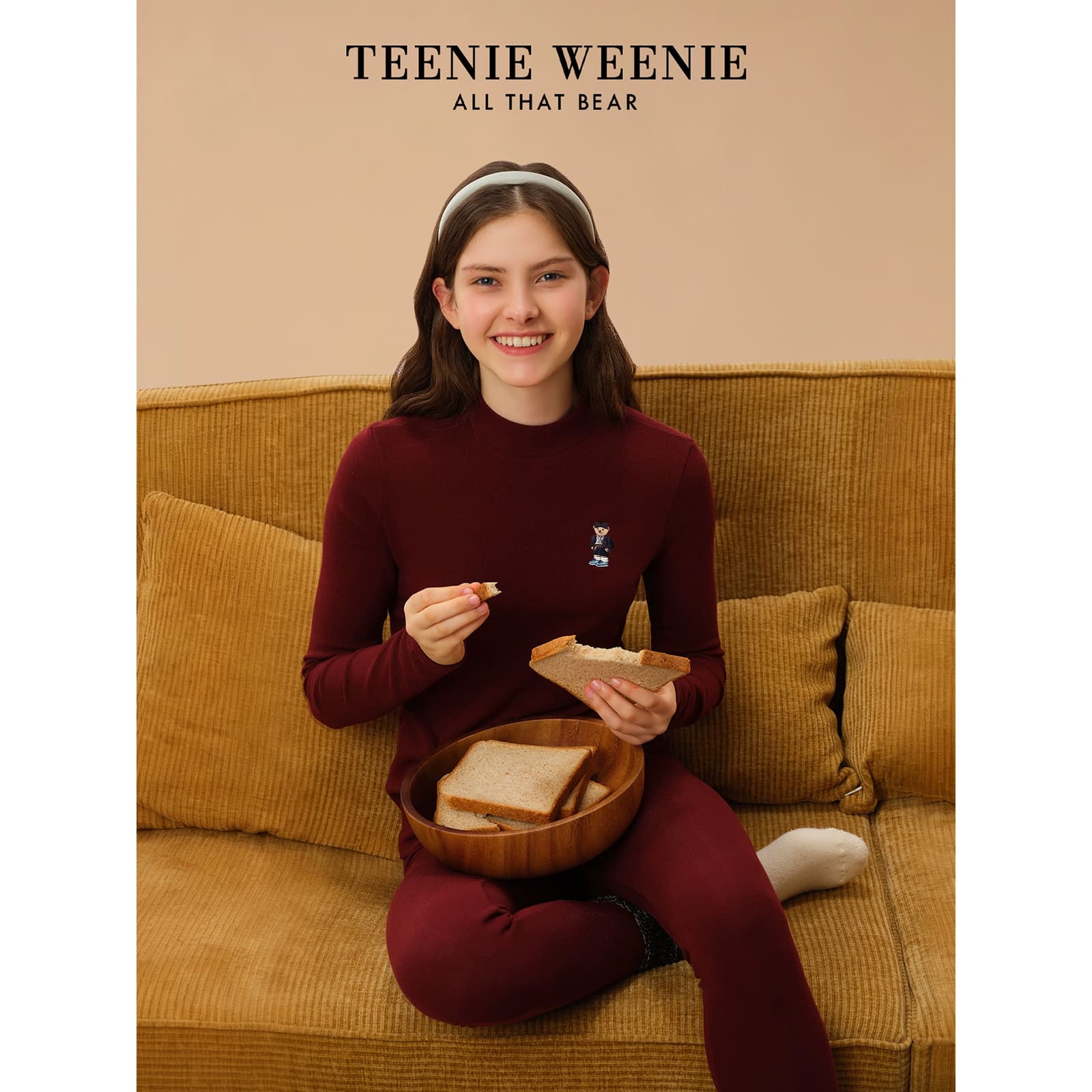 Трусы Teenie Weenie Термическое нижнее белье Топ Женское - изображение 2