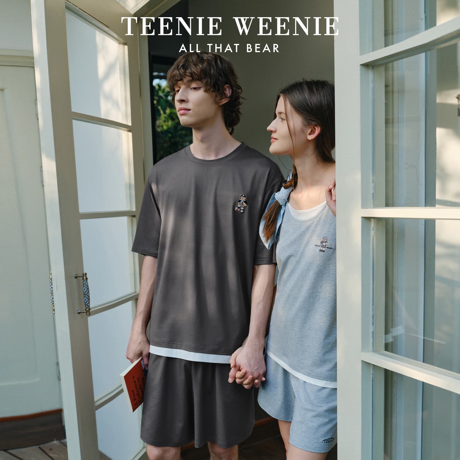 Пижама Teenie Weenie Stone River Gray Мужской Пижамный Комплект - изображение 2