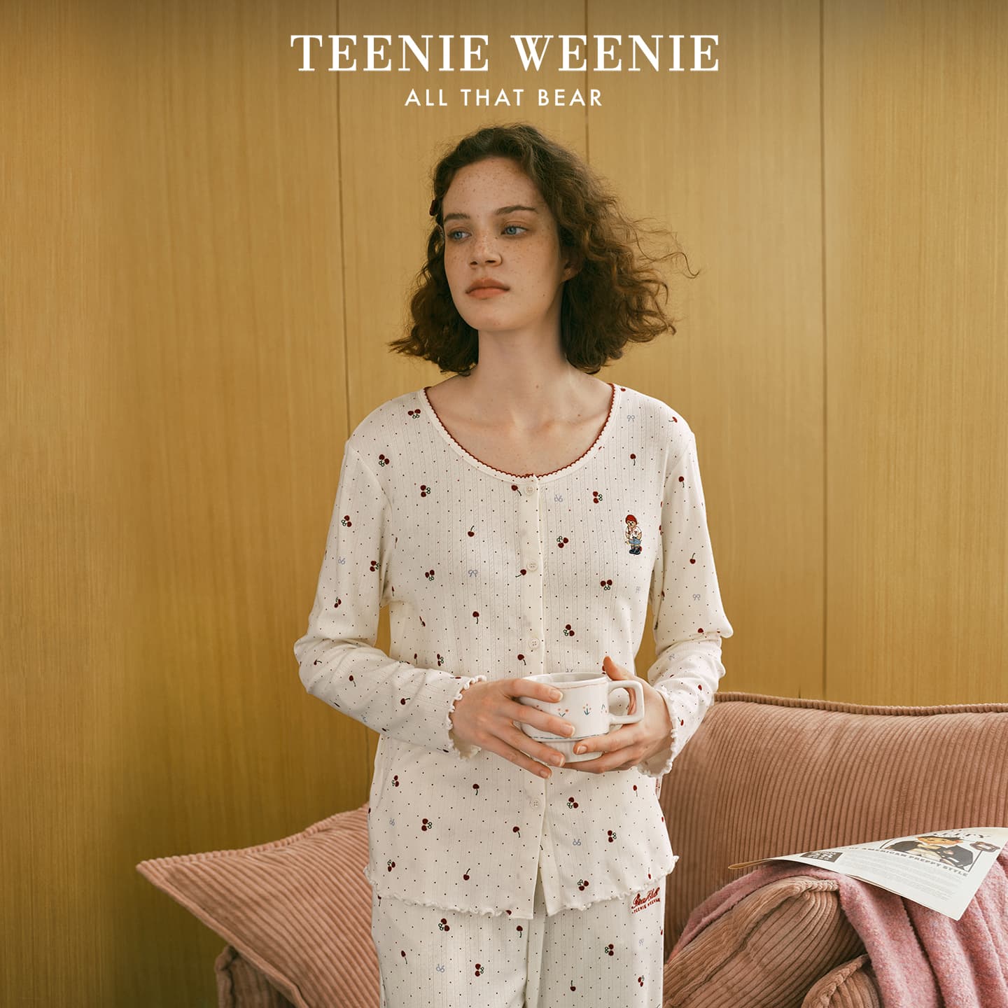 Пижама Teenie Weenie Женские Пижамные комплекты - изображение 3