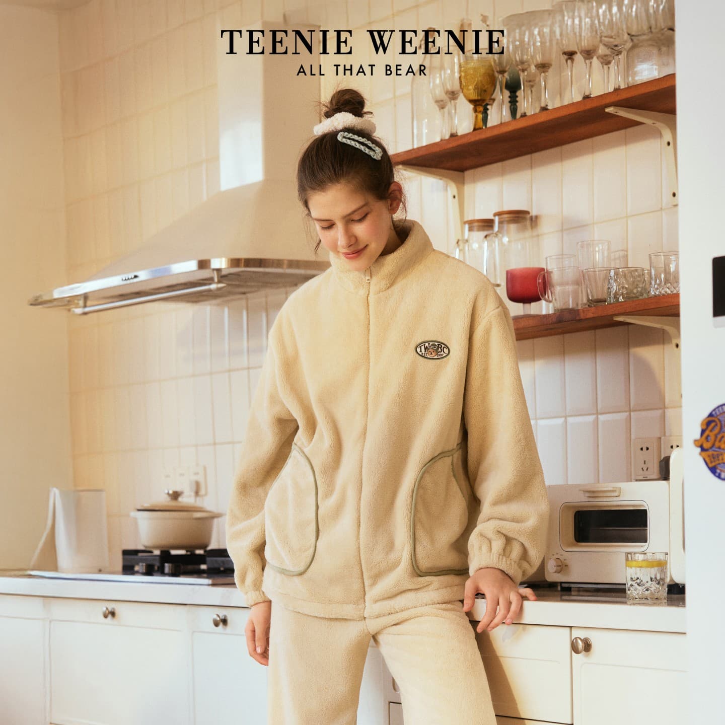 Пижама Teenie Weenie Домашний Комплект Одежды Унисекс - изображение 2