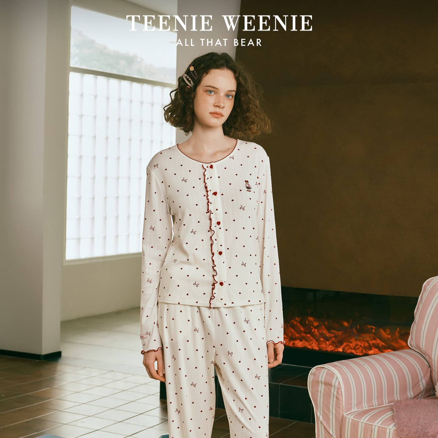Пижама Teenie Weenie Женские Пижамные комплекты - изображение 2