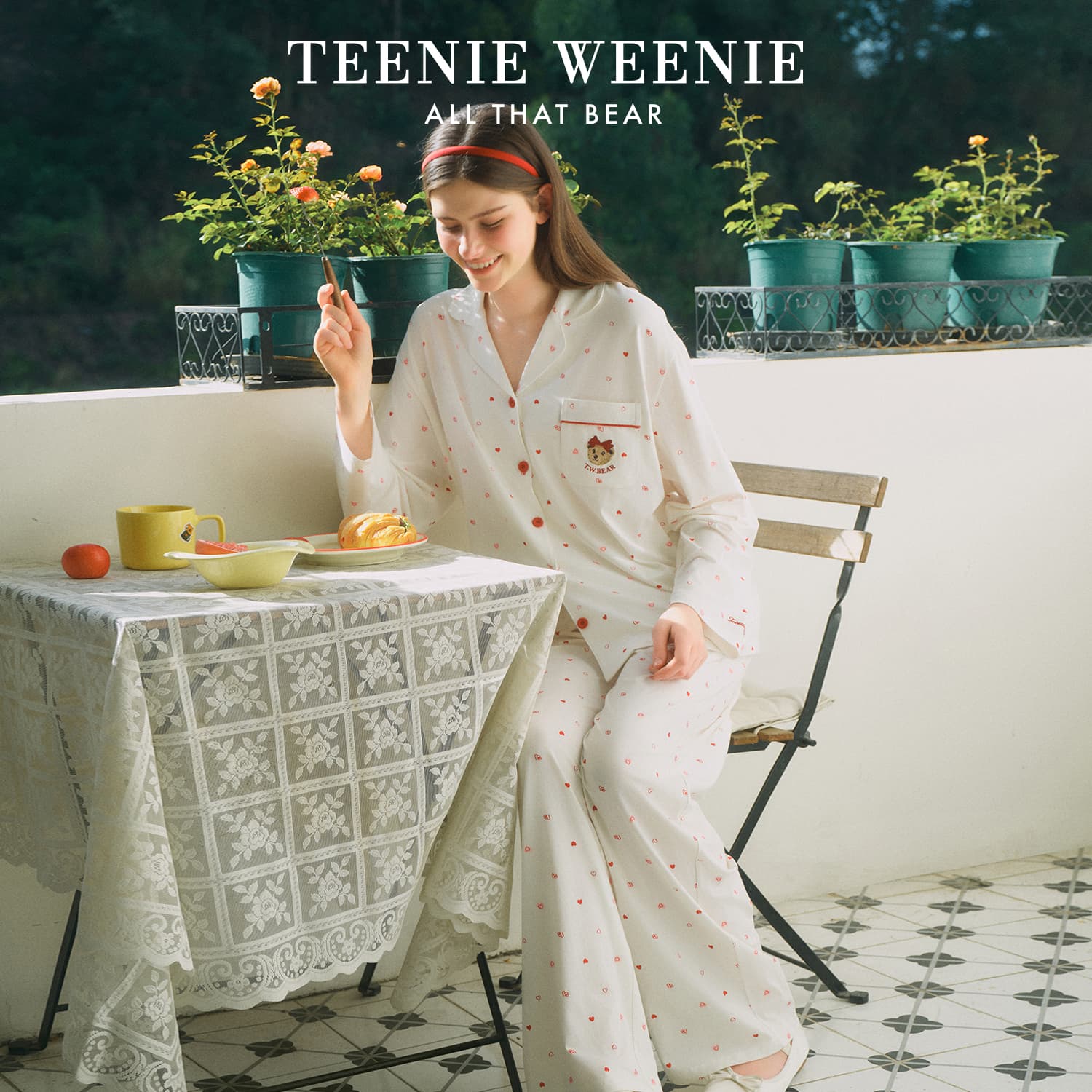 Пижама Teenie Weenie Пижамный комплект Magic Цветочный Женский - изображение 2