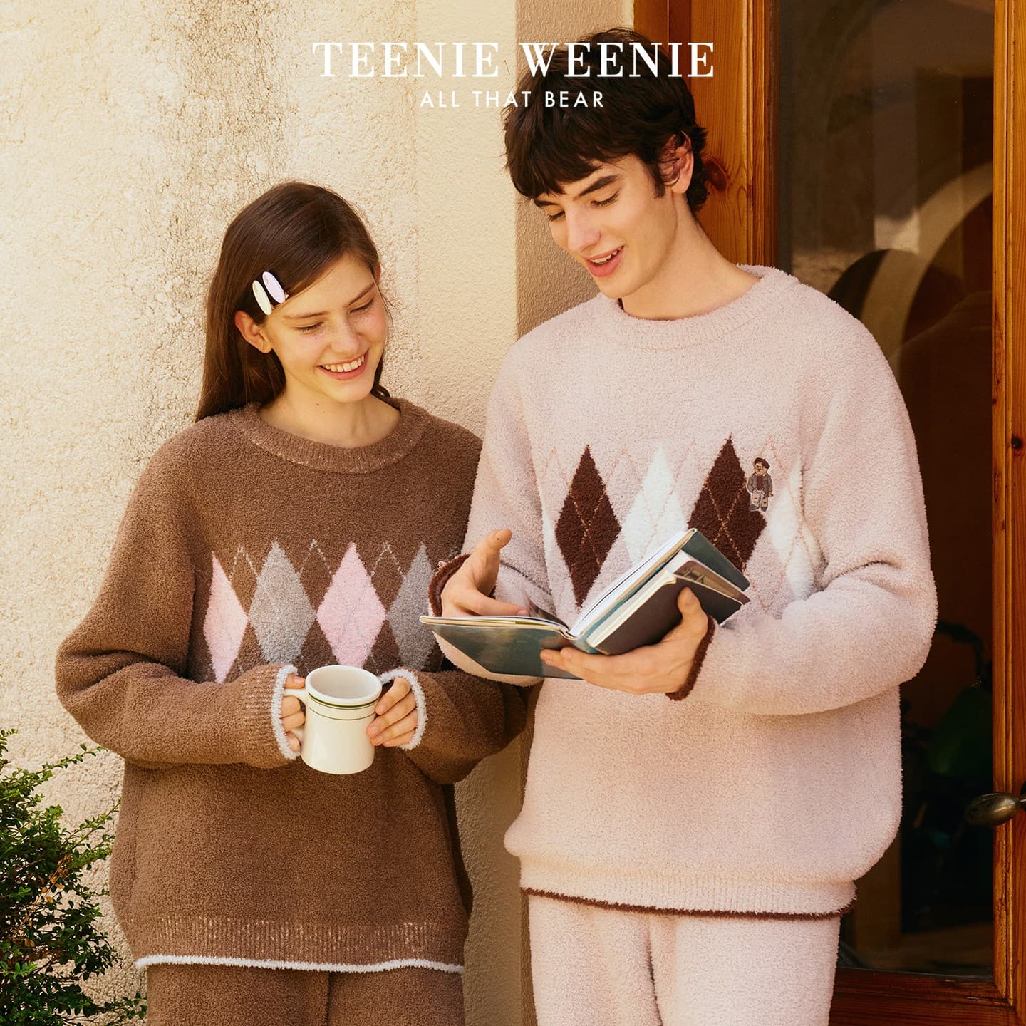 Пижама Teenie Weenie Пижамный комплект Magic Цветочный Унисекс - изображение 2