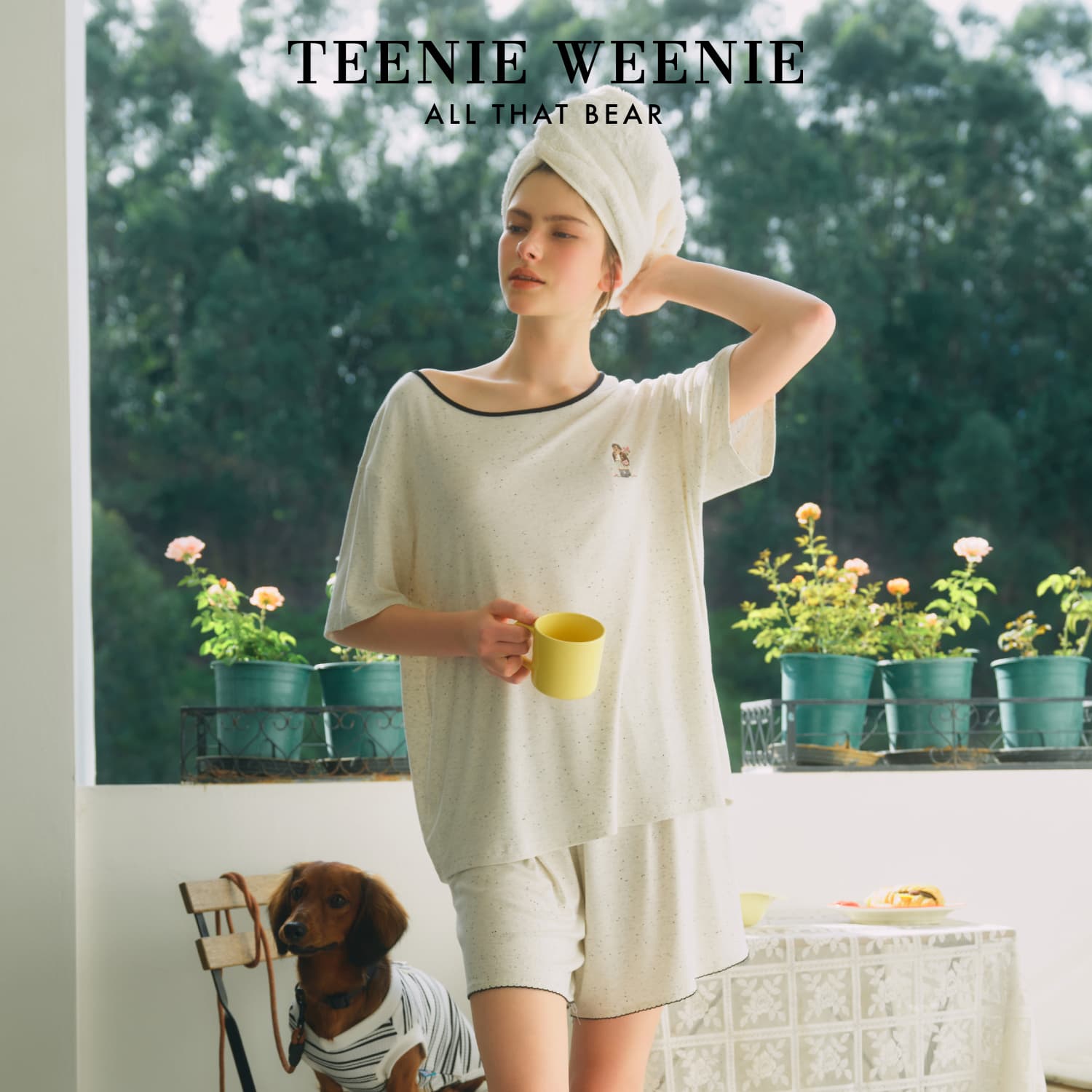 Пижама Teenie Weenie Пижамный комплект Magic Цветочный Женский - изображение 2