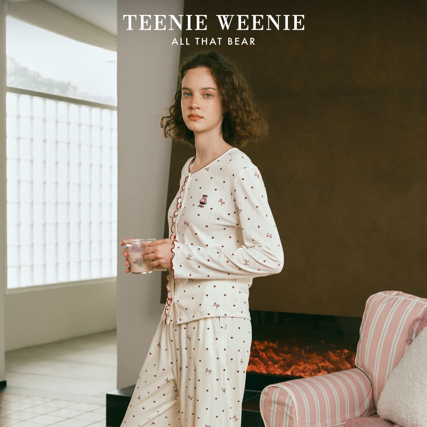Пижама Teenie Weenie Женские Пижамные комплекты - изображение 4
