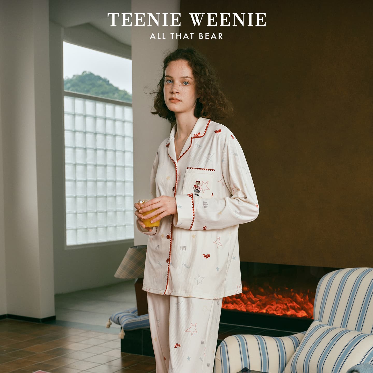 Пижама Teenie Weenie Пижамный комплект Magic Цветочный Женский - изображение 3