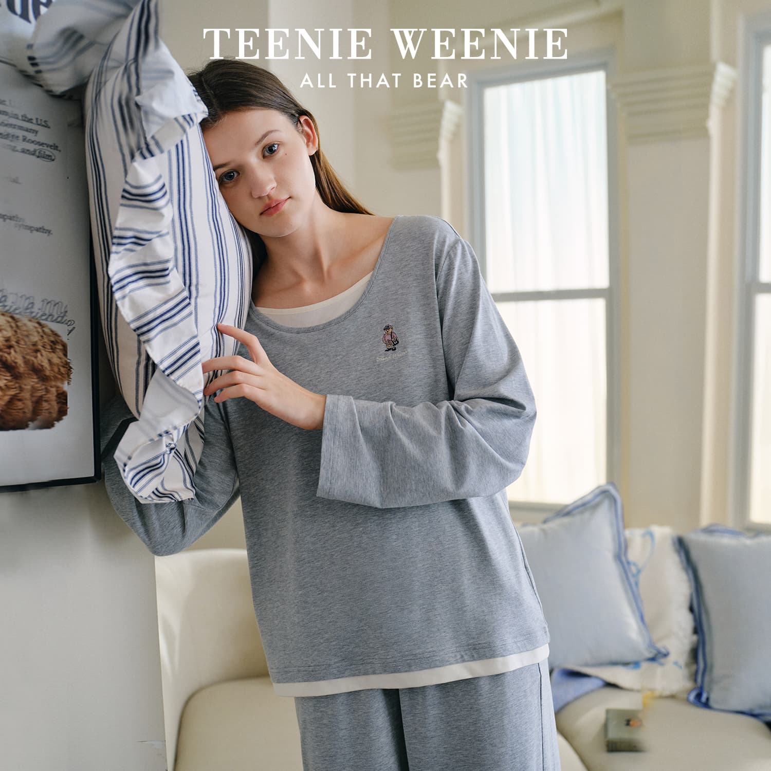Пижама Teenie Weenie Пижамный комплект Magic Цветочный Женский - изображение 2