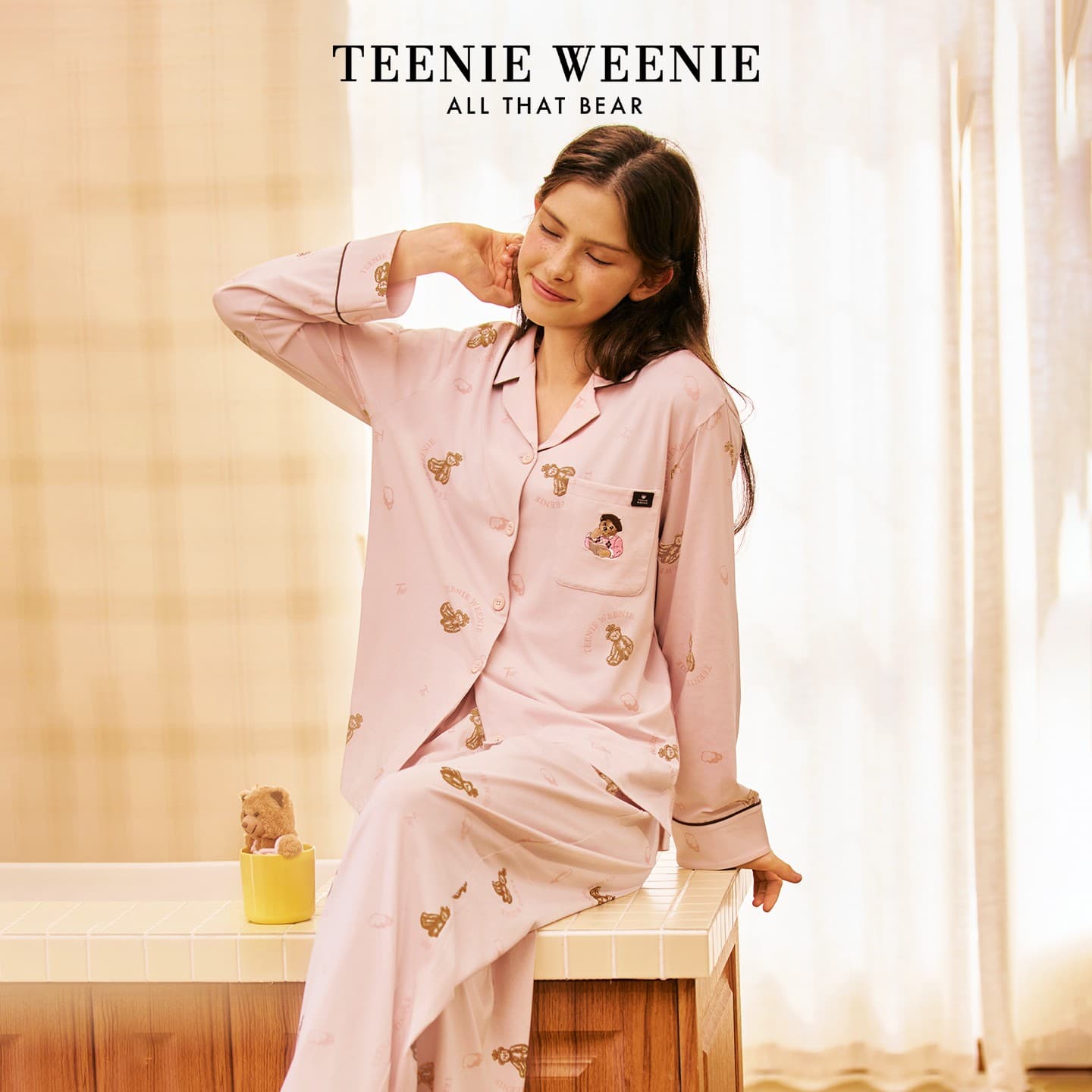 Пижама Teenie Weenie Пижамный комплект Magic Цветочный Унисекс - изображение 2
