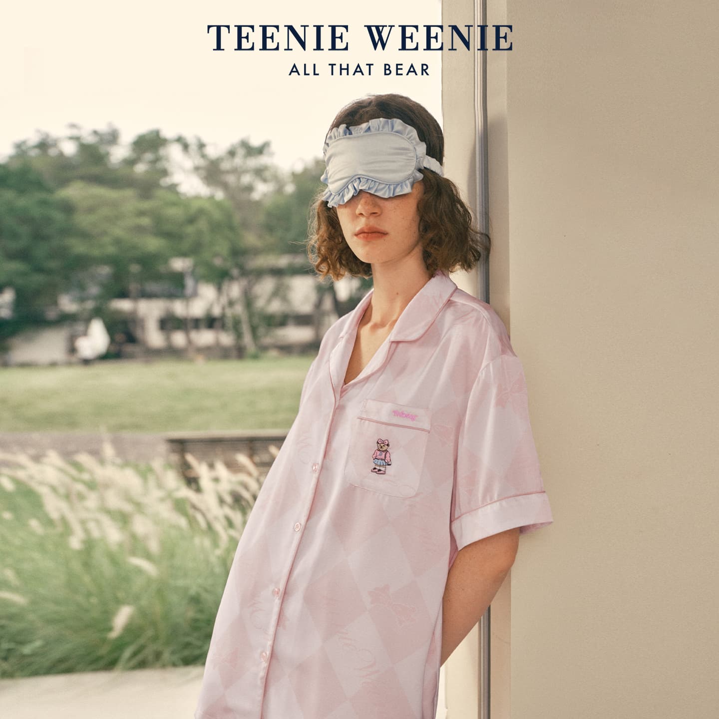 Пижама Teenie Weenie Розовый Полный С принтом Женские Пижамные Комплекты - изображение 3