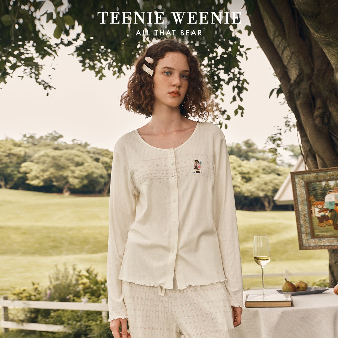 Пижама Teenie Weenie Женские Пижамные комплекты - изображение 4