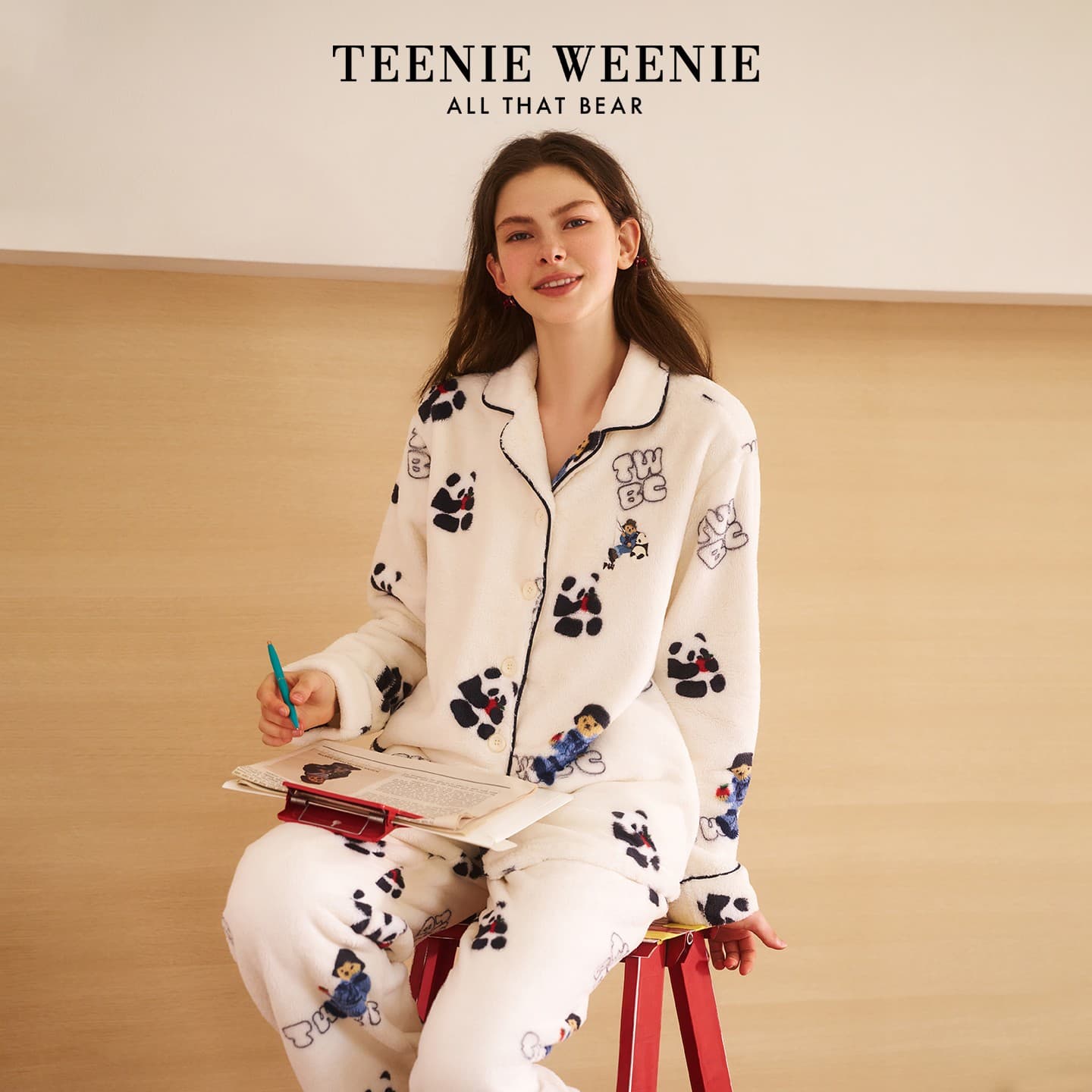 Пижама Teenie Weenie Пижамный комплект Magic Цветочный Женский - изображение 2