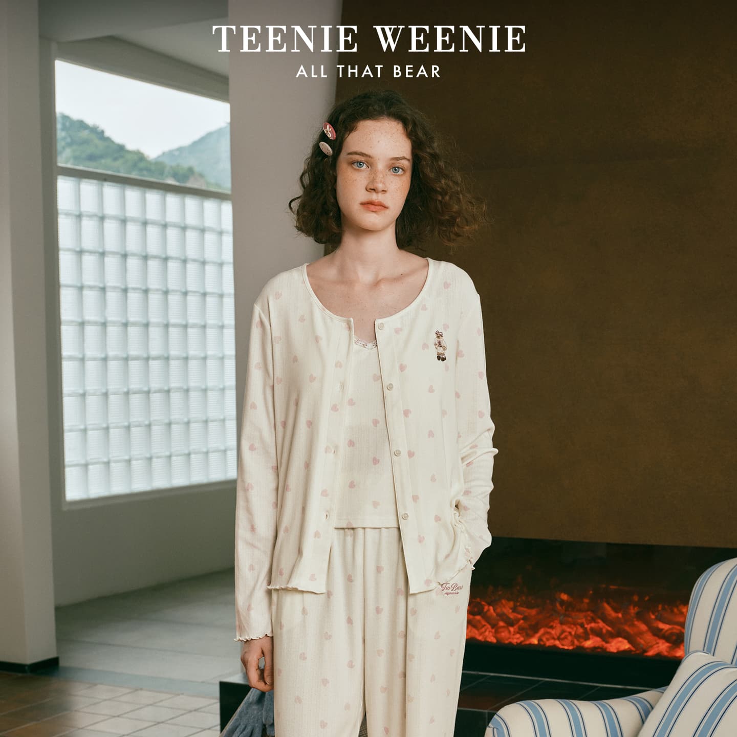 Пижама Teenie Weenie Пижамный комплект Magic Цветочный Женский - изображение 4