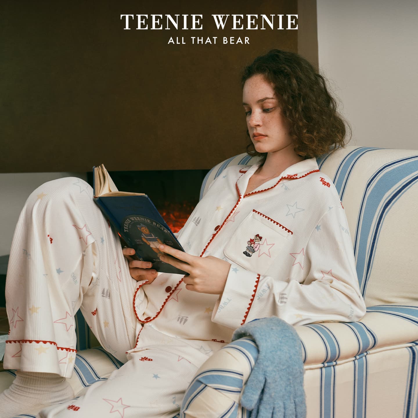 Пижама Teenie Weenie Пижамный комплект Magic Цветочный Женский - изображение 4