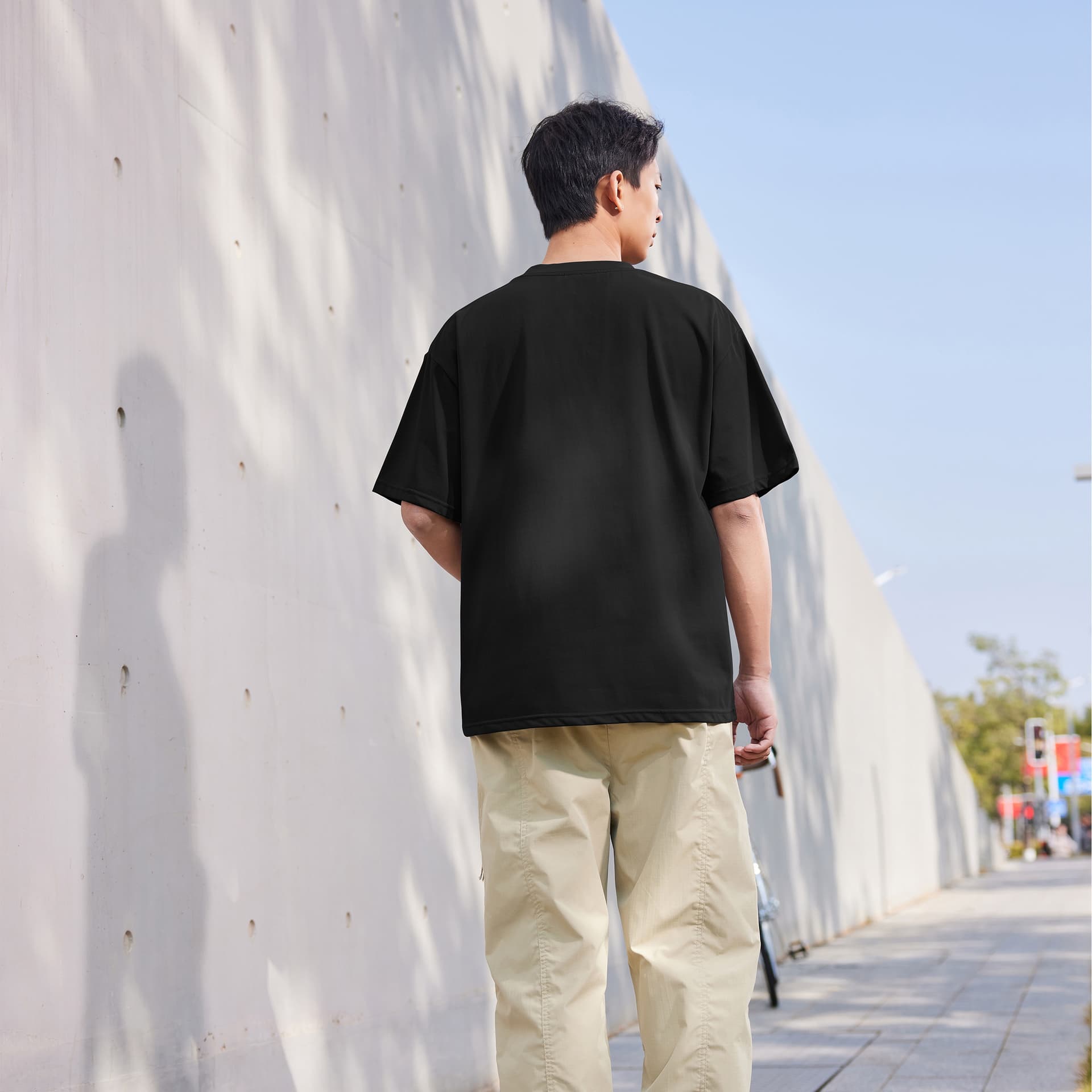 Футболка 361° T-Shirt Унисекс Супер Черный - изображение 6