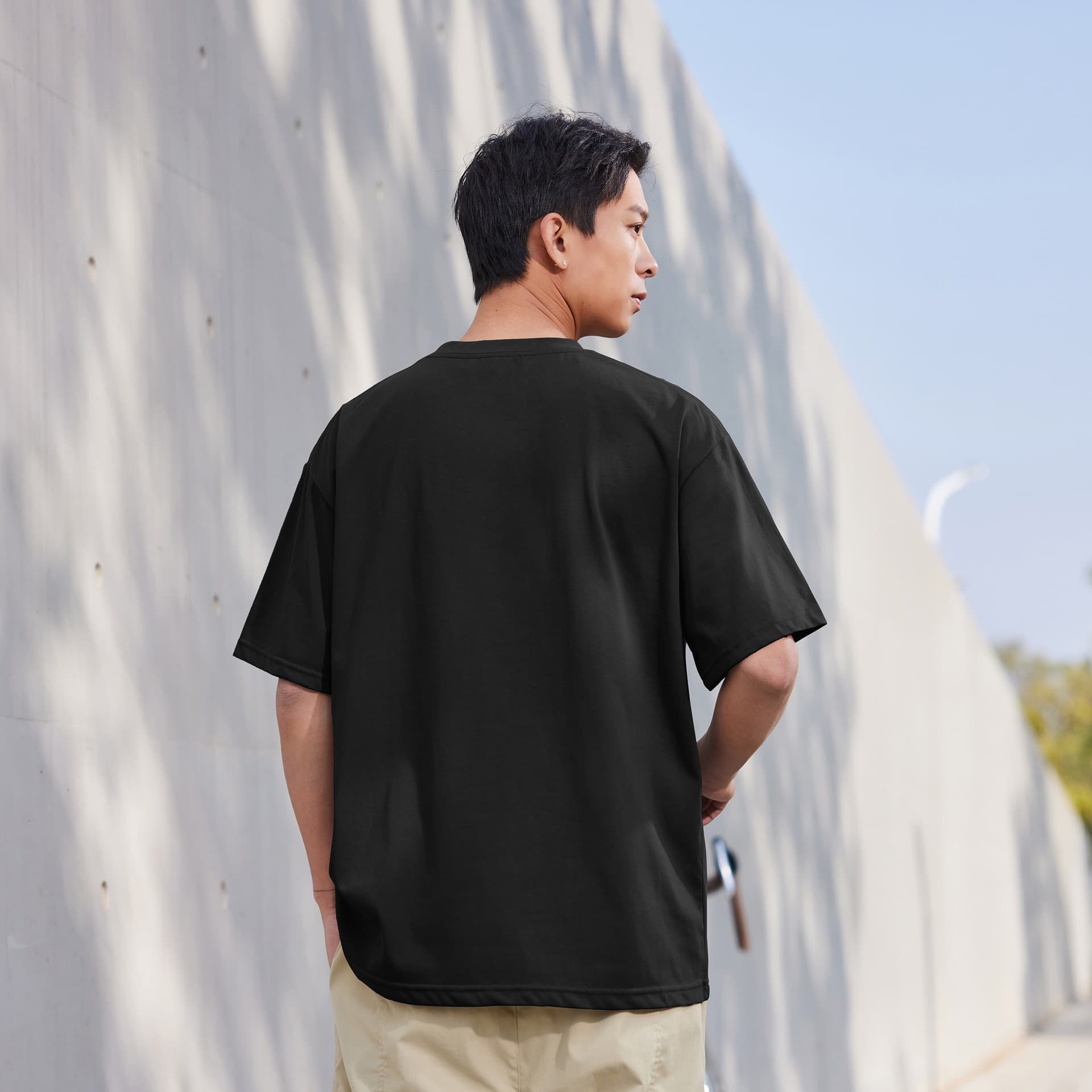 Футболка 361° T-Shirt Унисекс Супер Черный - изображение 7