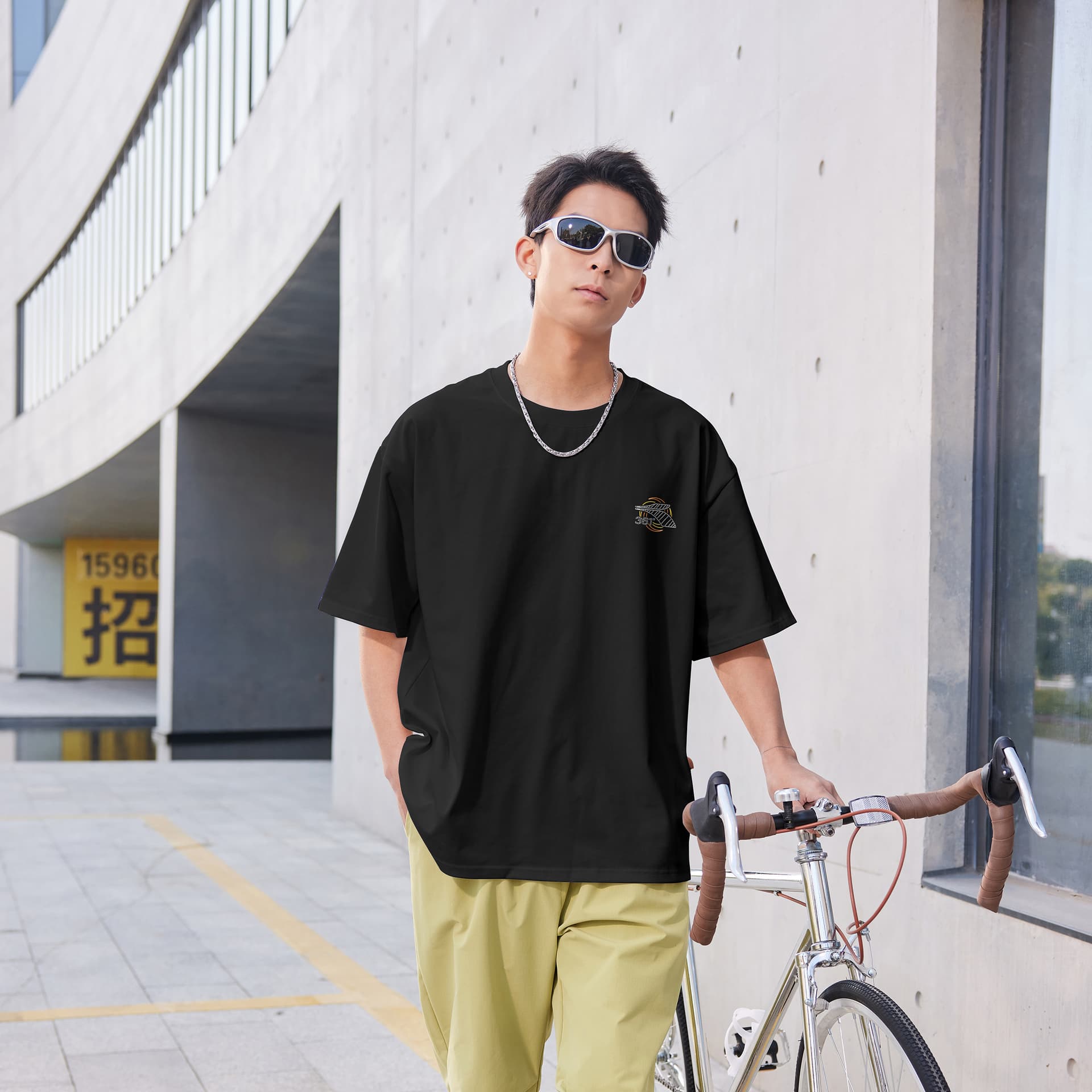 Футболка 361° T-Shirt Унисекс Супер Черный - изображение 3