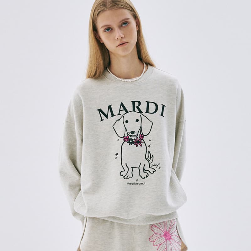 Худи MARDI MERCREDI SS25 MARDI Толстовка для женщин - изображение 3