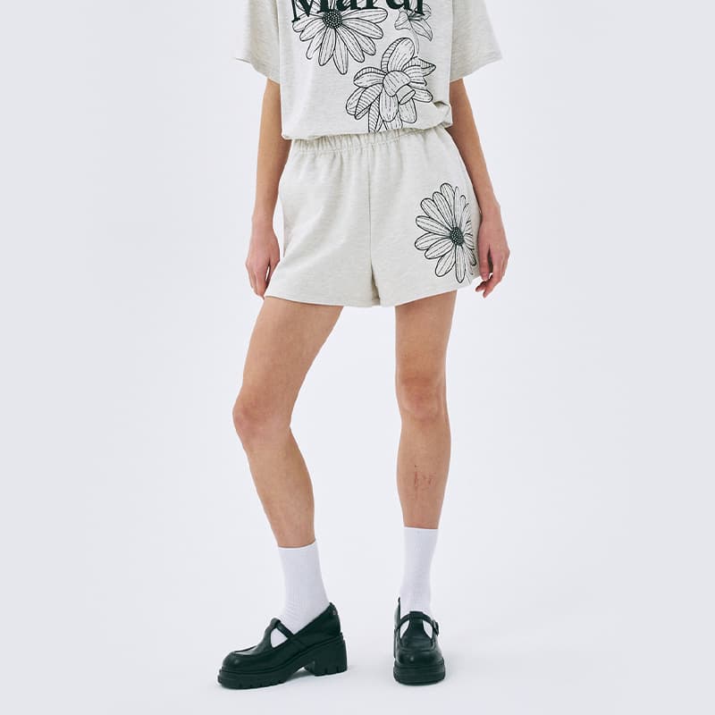 Шорты MARDI MERCREDI SS25 Повседневные шорты Корейский стиль Женские - изображение 5