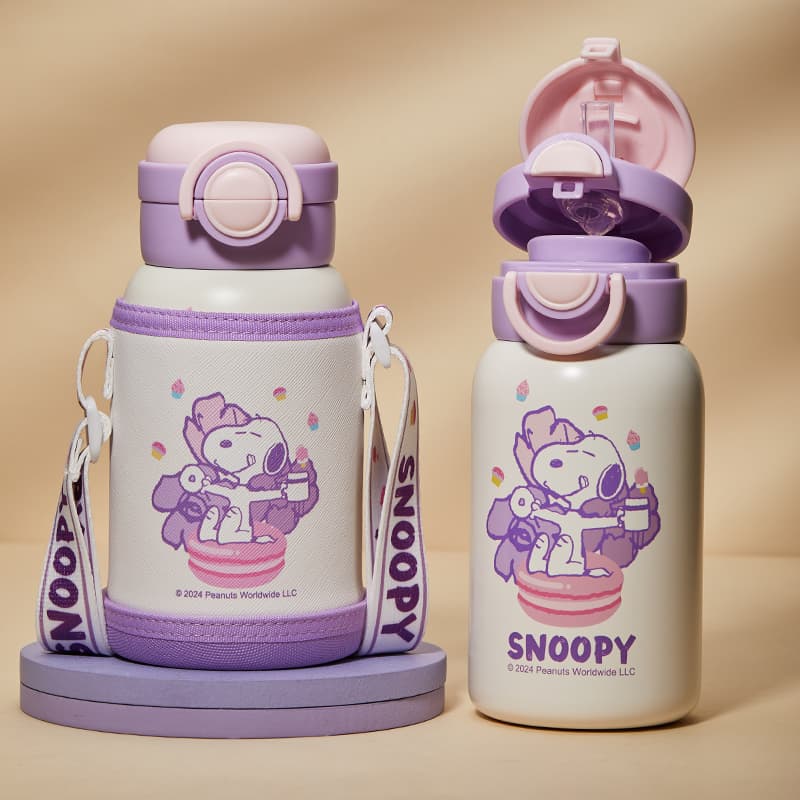 SNOOPY Термокружки Синий Фиолетовый 530 мл - изображение 2