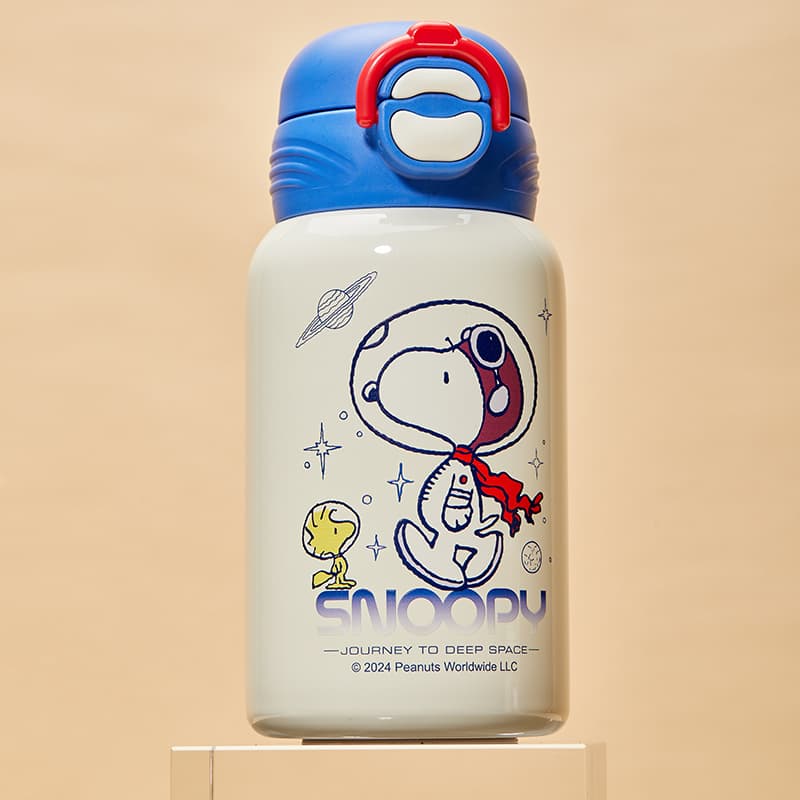 SNOOPY Термокружки Синий Кофейный Розовый 520 мл - изображение 5