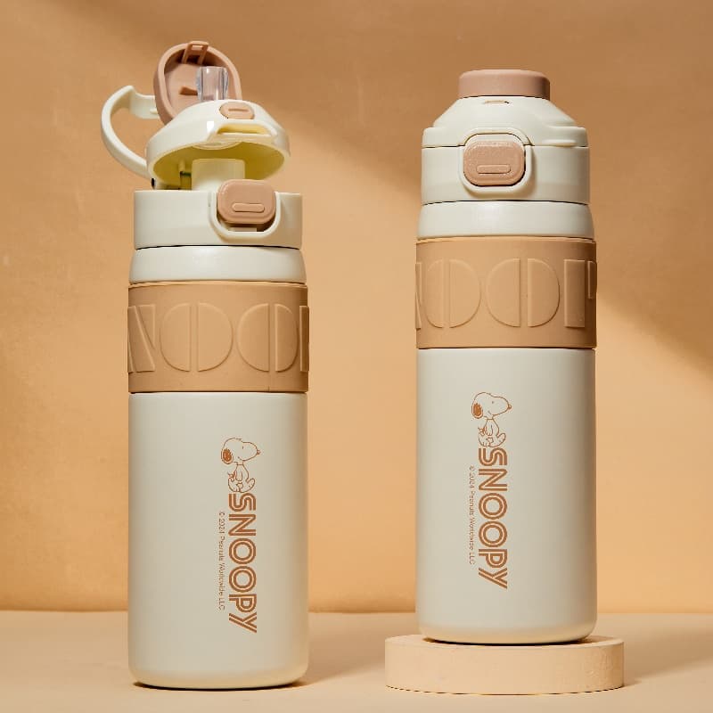 SNOOPY Термокружки Фиолетовый Синий Кофейный 600 мл - изображение 10