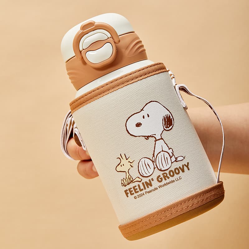 SNOOPY Термокружки Синий Кофейный Розовый 520 мл - изображение 11