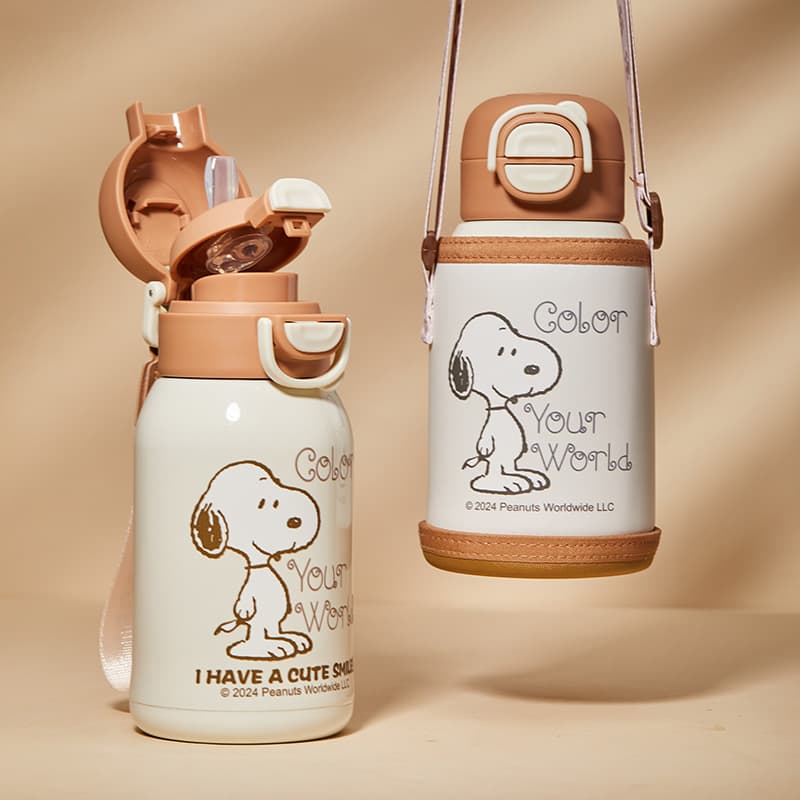 SNOOPY Термокружки Синий Зеленый Кофейный 580 мл - изображение 2