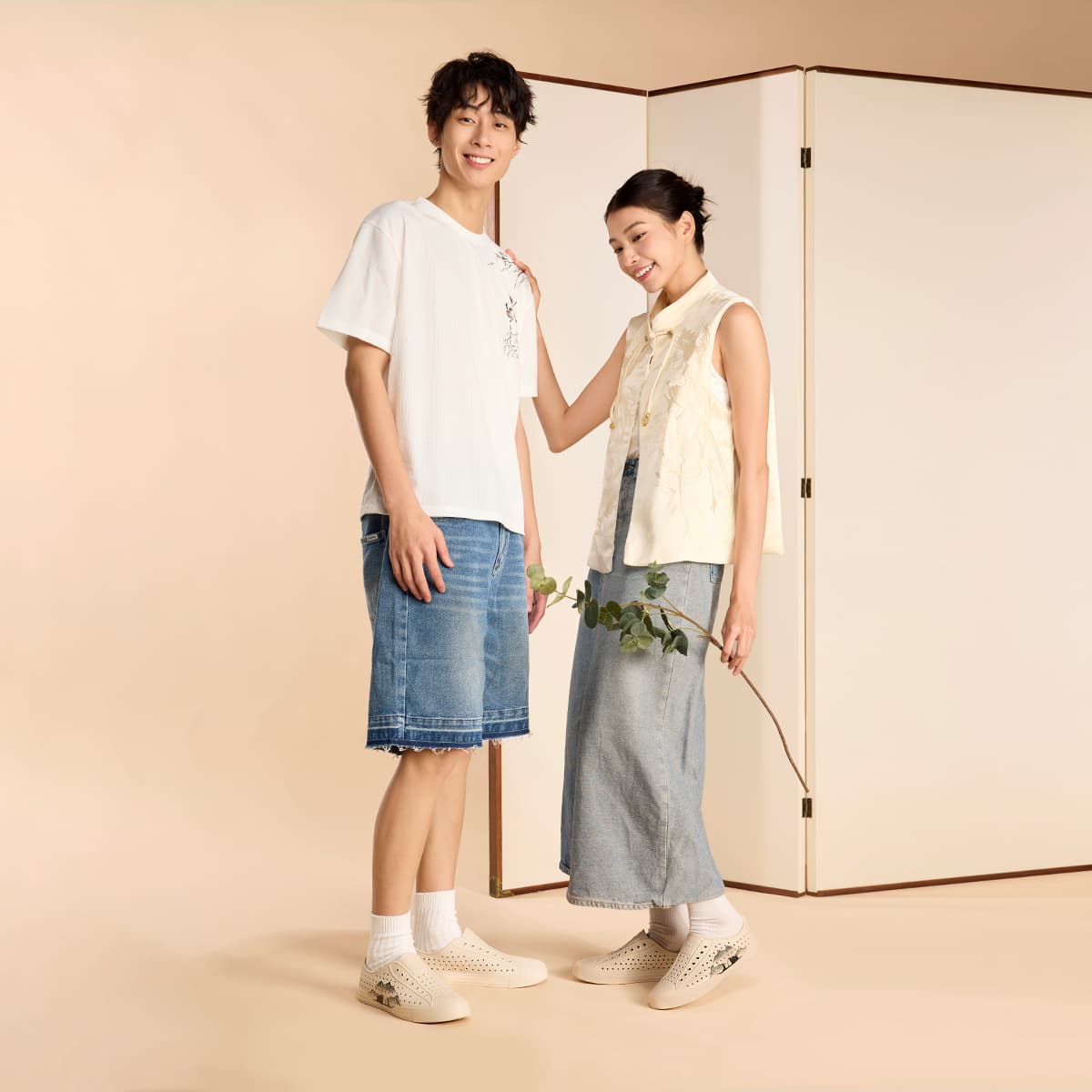 Сабо Native Shoes Bloom ЭВА Сабо Унисекс Экрю - изображение 6